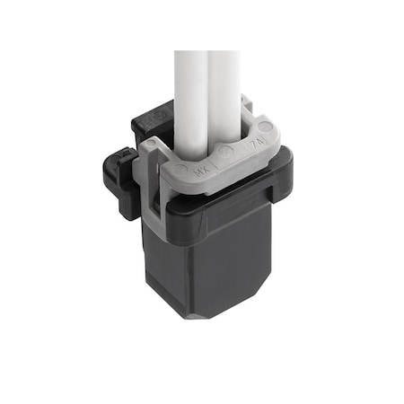 Molex Micro-One 2.0W/B Rec Hsg Tpa 4Ckt Blk 2127242041